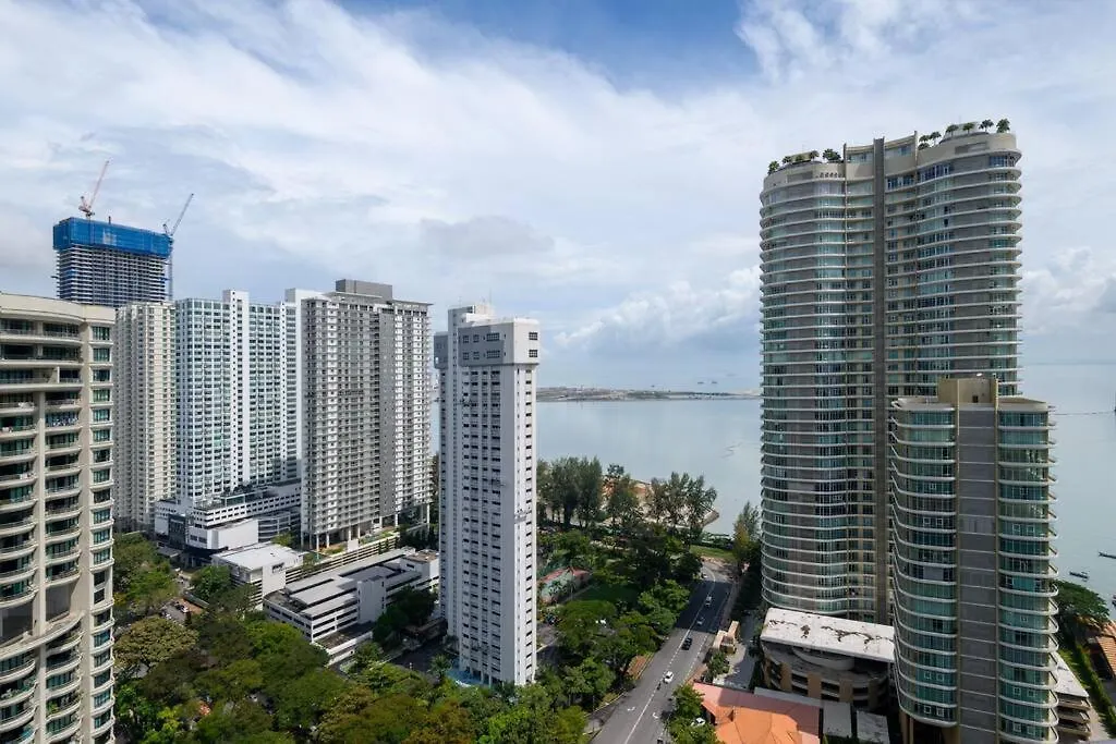 2R1B/Seaview Tropical /1~8Pax/Gurney Mansion One Apartman George Town 0*,  Malajzia